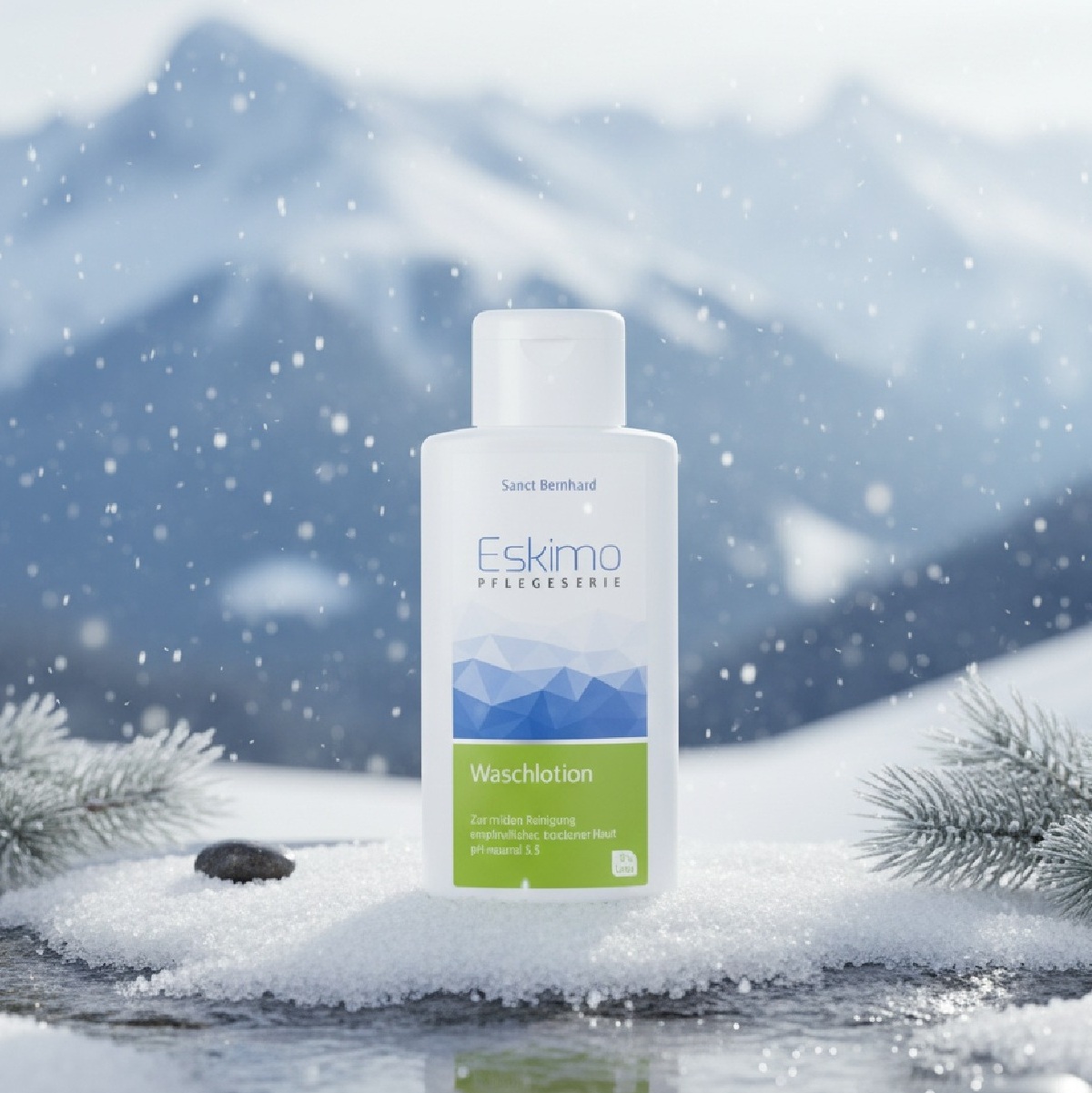 Facial cleansing visual